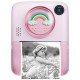 Pazariz Anlık Termal Yazıcılı Dijital Çocuk Kamerası 2.0 İnç HD Instant Photo Printer Camera Pembe