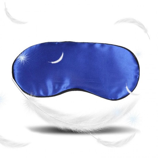 Pembecin Uyku Göz Bandı Maskesi Işık Önleyici Gözlük Maske Bant Eye Mask Mor (1adet)