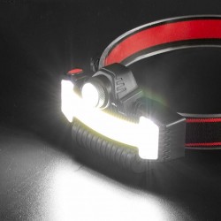 Pazariz Kafa Feneri Şarjlı Tepe Lambası Arama Kurtarma Balıkçı Avcı Kamp Su Geçirmez Model 1