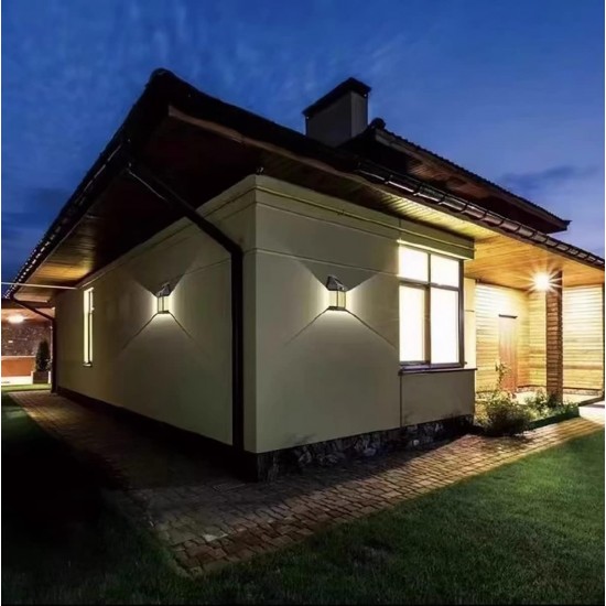 Pazariz Solar Enerjili Led Bahçe Aydınlatması Su Geçirmez Lamba Bahçe Garaj Ev Aydınlatma Beyaz 1 Ad