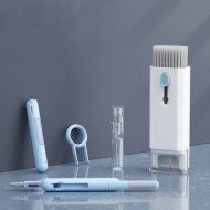 Pazariz Klavye temizleme kiti, 7'si 1 arada klavye fırça seti kulaklık temizleme fonksiyonlu fırça