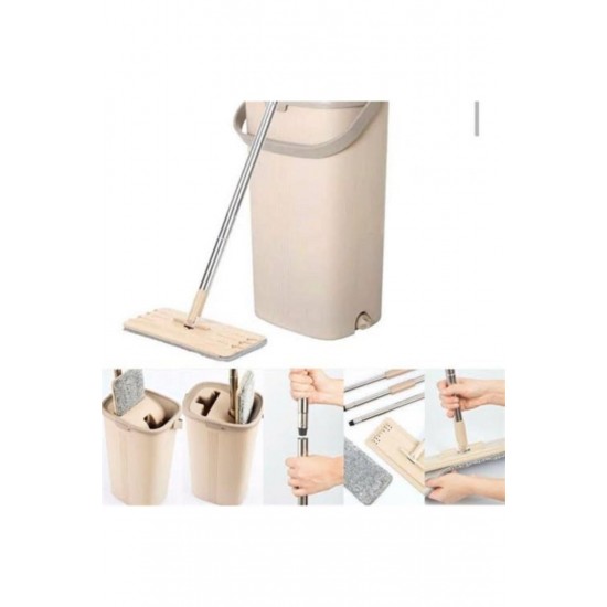 Pazariz Spin Mop Tablet Paspas Kova Seti Yeni Nesil Temizlik Seti