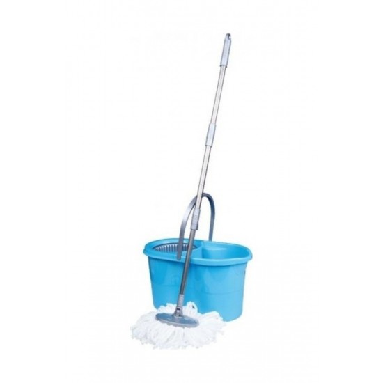 Pazariz Plastik Mop Dönerli Temizlik Kovası Paspas Seti