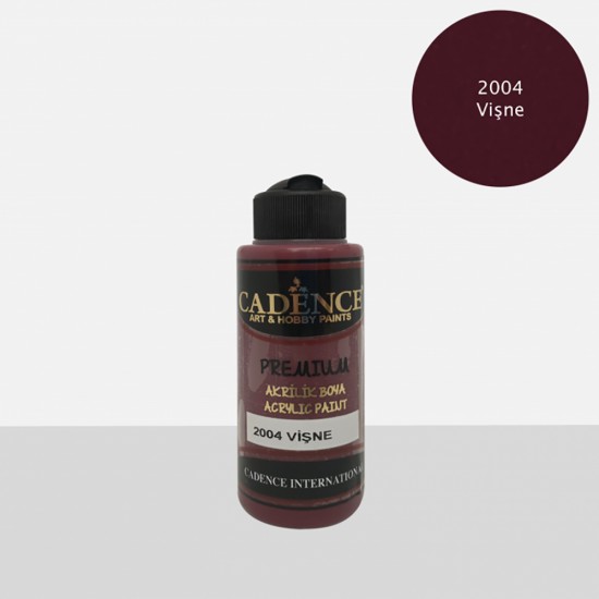 Pazariz Cadence Akrilik Boya 2004-Vişne 120Ml