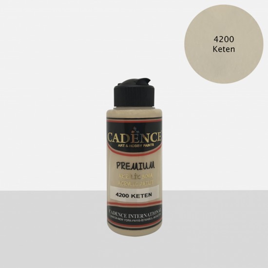 Pazariz Cadence Akrilik Boya 4200-Keten 120Ml