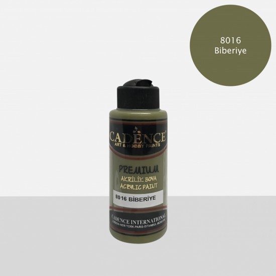 Pazariz Cadence Akrilik Boya 8016-Biberiye 120Ml