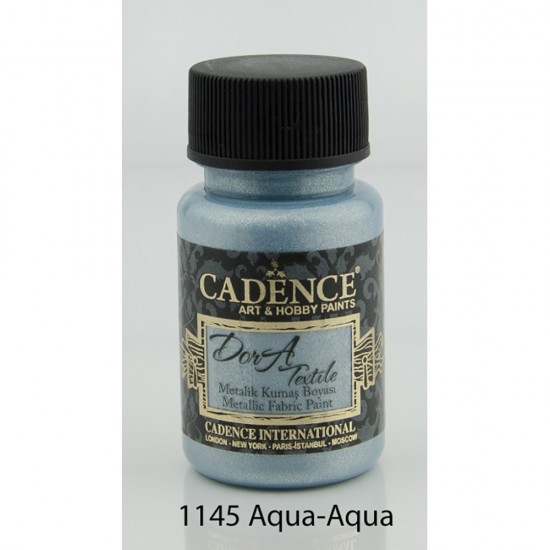 Pazariz Cadence Dora Kumaş Boyası 1145-Aqua 50Ml