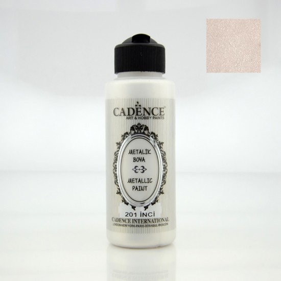 Pazariz Cadence Metalik Boya 201-İnci 120Ml