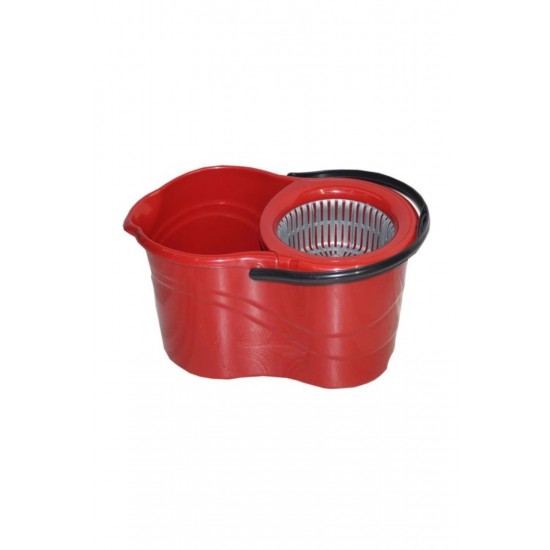 Pazariz Plastik Mop Dönerli Temizlik Kovası Paspas Seti