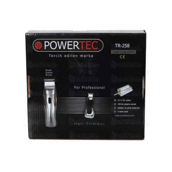 Pazariz Powertec Tr-258 Traş Makinesi