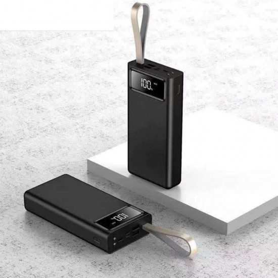 Pazariz Y6 Hızlı Şarjlı  Dijital Göstergeli 30000Mah Powerbank