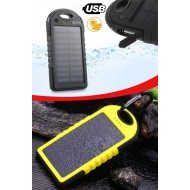 Pazariz Led Işıklı 8000 mAh Solar Powerbank