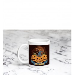 Üçlü Bal Kabağı Hallowen Kupa Bardak