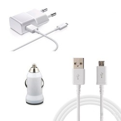 Pazariz Androit Ve Araç Çakmaklık Usb 3 İn 1 Takım Şarj Başlık