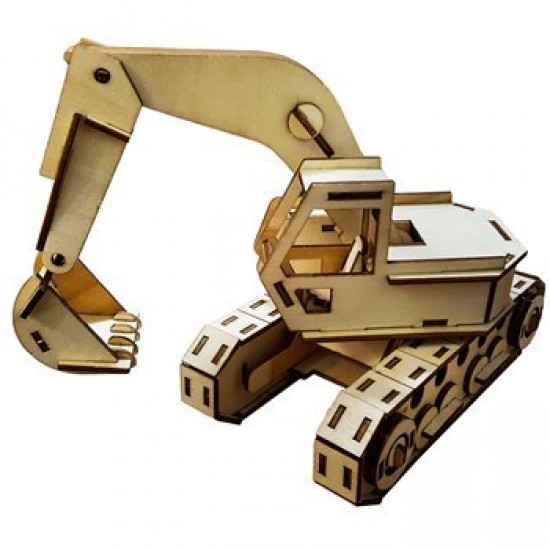 Pazariz 3D PUZZLE ÜÇ BOYUTLU PUZZLE ESKAVATÖR 134 PARÇA