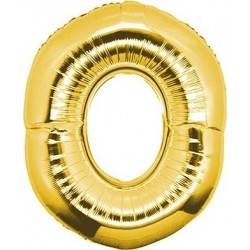 Parti 0 Rakamı Gold Folyo Balon 102 cm