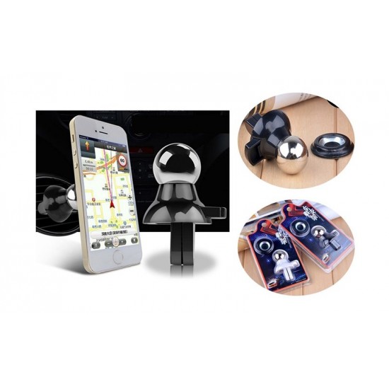 Pazariz Araba Klimasına Takılan Telefon Tutucu Mıknatıslı