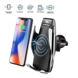 Pazariz S5 Wireless Kablosuz Şarj Araç İçi Telefon Sensörlü Tutucu