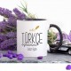 Lacivert Renkli Türkçe Öğretmeni Kupa Bardak