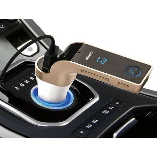 Pazariz Carg7 Bluetooth Araç Fm Transmitter Usb Girişli