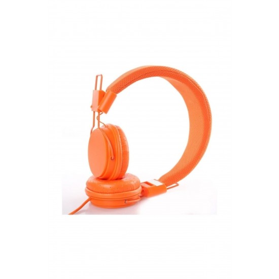 Pazariz Color Ep05 Kafa Bantlı Bluetooth Kulaklık - Turuncu