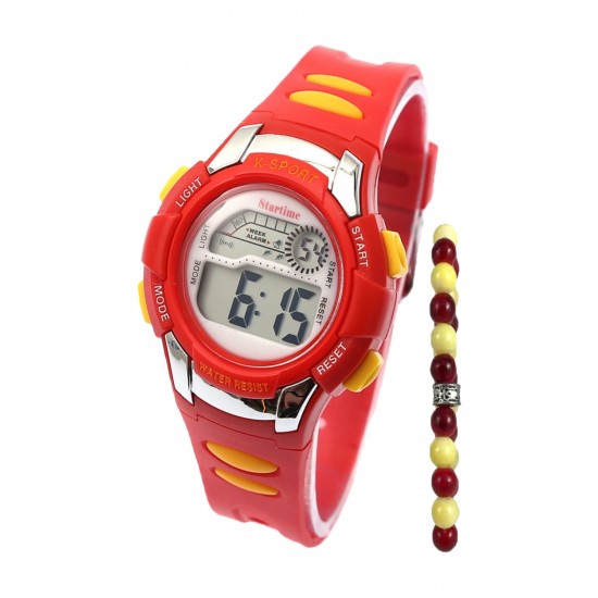 Pazariz Dijital Full Fonksiyonlu Çocuk Kol Saati + Bileklik