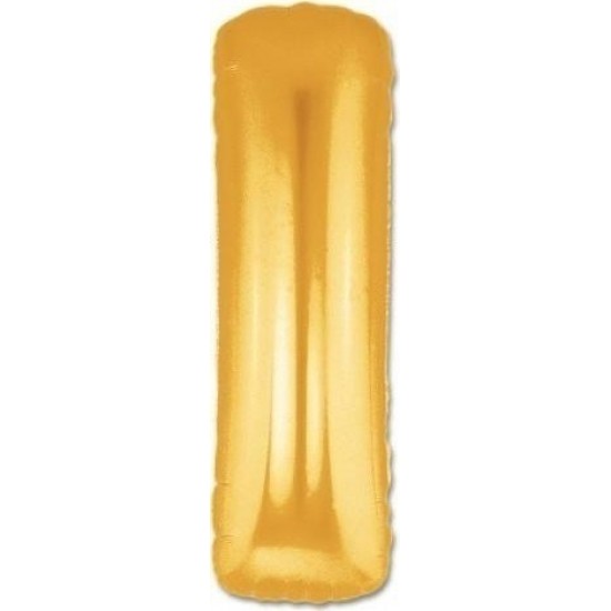 Harf Folyo Balon I Harfi Büyük Boy Balon Altın Sarısı /dore 100CM