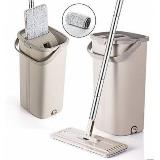 Pazariz  Magic Flat Çift Hazneli Tablet Mop 5 Litre Tahliye Vanalı