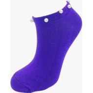 Pazariz Bayan Patik Çorap Tekli %100 Pamuk