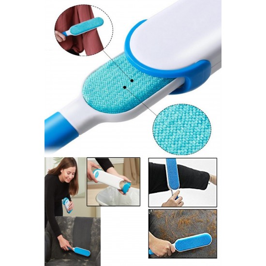 Pazariz  Kendini Temizleyen Toz-Tüy Toplama Fırça Seti