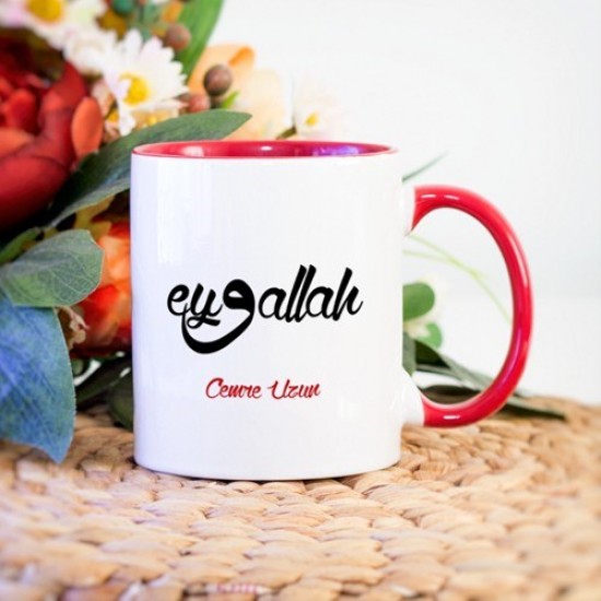 Eyvallah Kupa Bardak - Kırmızı