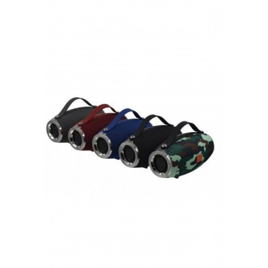 Pazariz Bluetooth Speaker Hoparlör Kablosuz Destek Kolu/Tf/Usb/Fm/Aux Rug