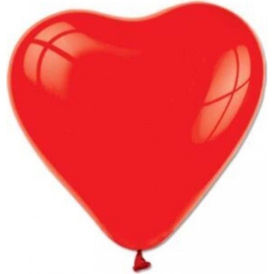 Balon Kalp Balon Kırmızı 20 Adet