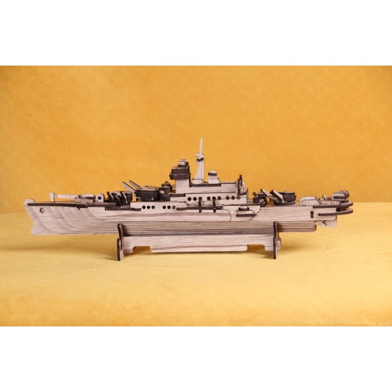 Pazariz 3D PUZZLE ÜÇ BOYUTLU PUZZLE SAVAŞ GEMİSİ 119 PARÇA