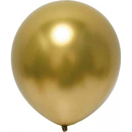 Krom Balon Altın 6 Adet Metalik Balon