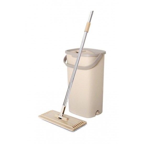 Pazariz   Tablet Magic Flat Mop Yer Duvar Silme Microfiber Paspas