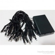 Pazariz Pilli Günışığı Yeşil Kablolu Yılbaşı Led Işığı 5 Metre