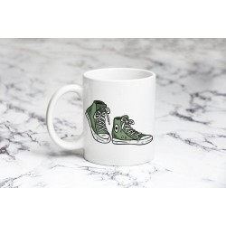 Yeşil Converse Larry Bird_kupa Bardak
