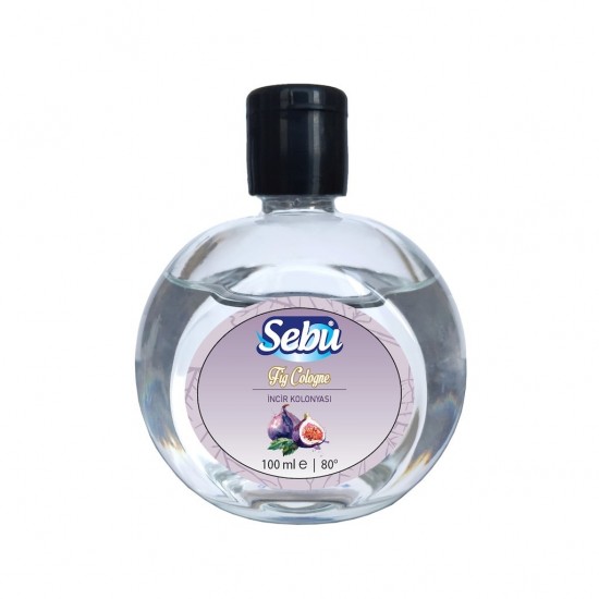 Pazariz Kolonya - İncir  (Cam Şişe)  100Ml 80 Derece