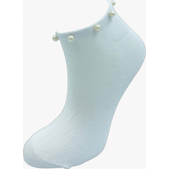 Pazariz Bayan Patik Çorap Tekli %100 Pamuk