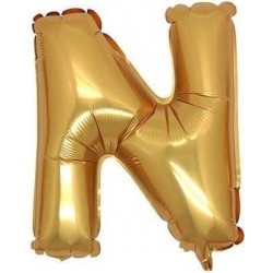 N Folyo Balon Gold 100 cm Helyum Balon Uçan Balon