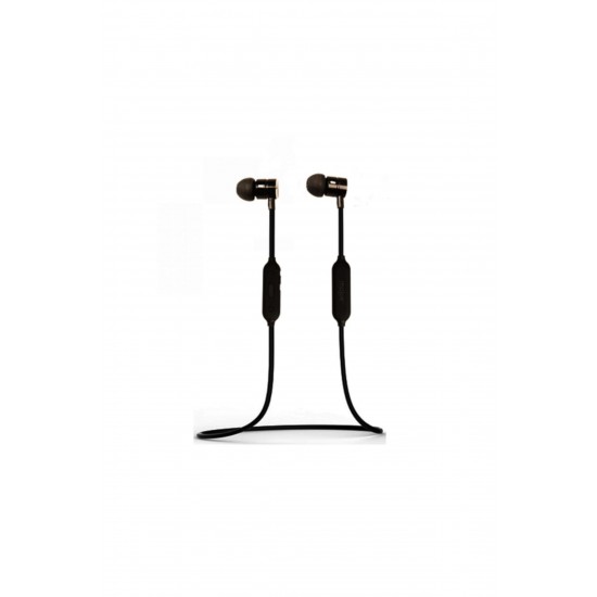 Pazariz ™ Mıknatıslı Bluetooth Kulaklık Siyah - 3KM122S
