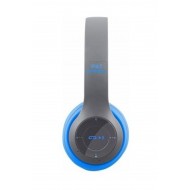 Pazariz  P47 Katlanalabilir 2.4+Edr Kablosuz Bluetooth Kulaklık Mavi