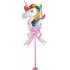 Kazanabil Unicorn Temalı Parti Masa Süsü Çubuklu Folyo Balon Pembe
