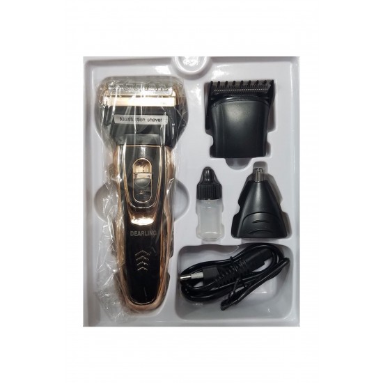 Pazariz Gm-595 3İn1 Şarjlı Saç Sakal Bıyık Favori Burun Traş Makine