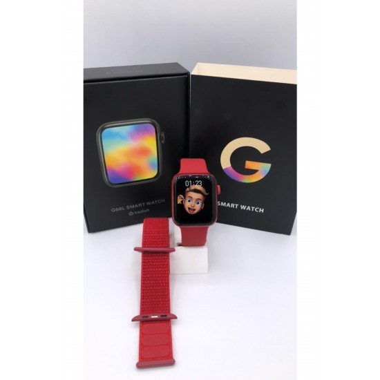 Pazariz G68l Smart Watch 6s Akıllı Saat Konuşma Özellikli Türkçe Menü Yan Tuşlar Aktif Uygulama