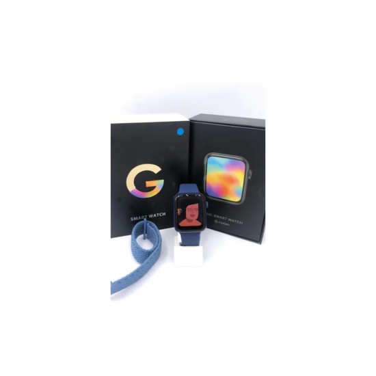 Pazariz G68l Smart Watch 6s Akıllı Saat Konuşma Özellikli Türkçe Menü Yan Tuşlar Aktif Uygulama