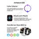 Pazarız G65l Akıllı Saat Suya Dayanıklı Ateş & Nabız Ölçer Çok Fonksiyonlu Ios Ve Android Uyumlu