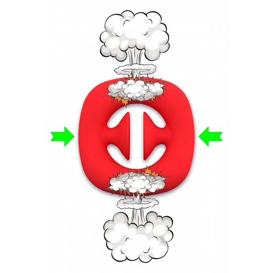 Pop It / Plop It Stres Giderici Oyuncak, Fidget Toys Snapperz Kas Geliştirici