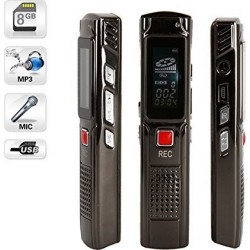 Pazariz Dijital Ses Kayıt Cihazı Mp3 Çalar Profesyonel Ses Kayıt Cihazı 8 Gb
